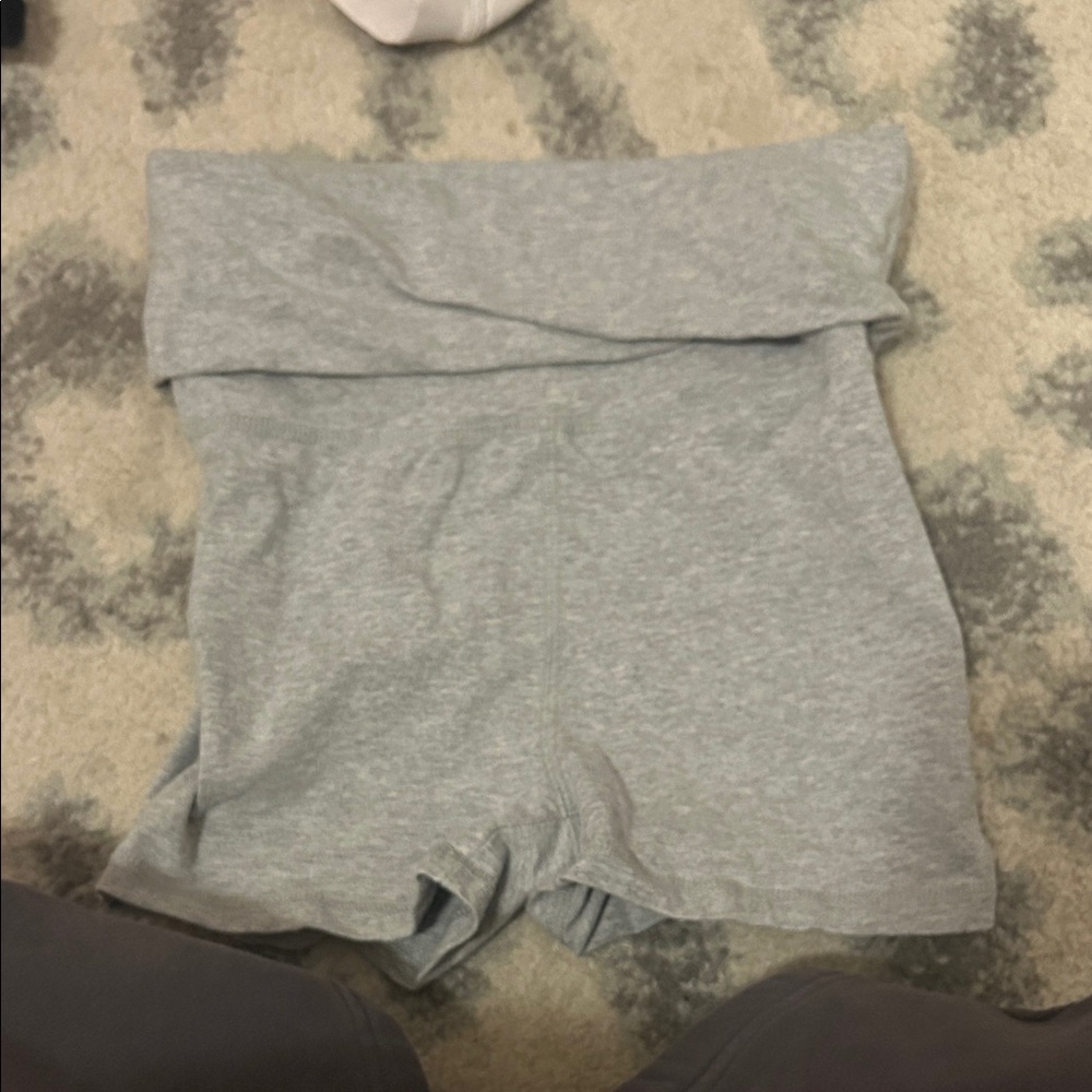 Forever 21 Gray Bike Shorts